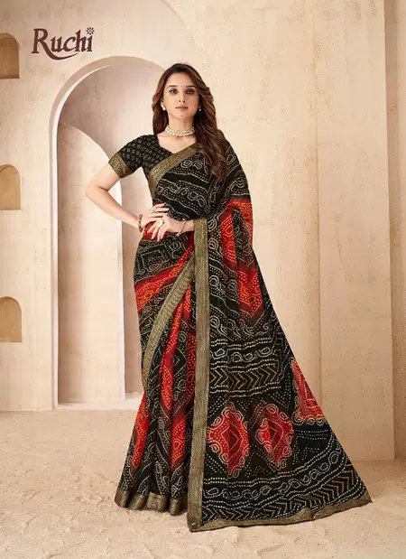 Savera Vol 15 By Ruchi Chiffon Saree Wholesale Clothing Distributors In India